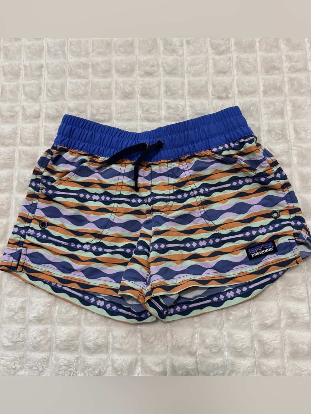 Patagonia Youth Girl’s Small Costa Rica Baggies Shorts Nylon Outdoor